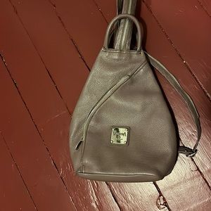 Valentina leather convertible backpack